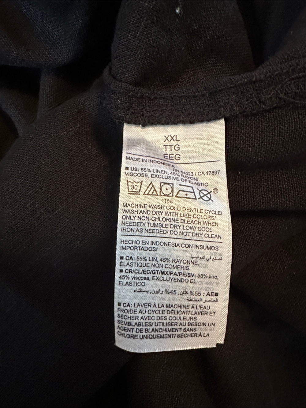 Old Navy Black Sleeveless Maxi Dress - Picture 5 of 5